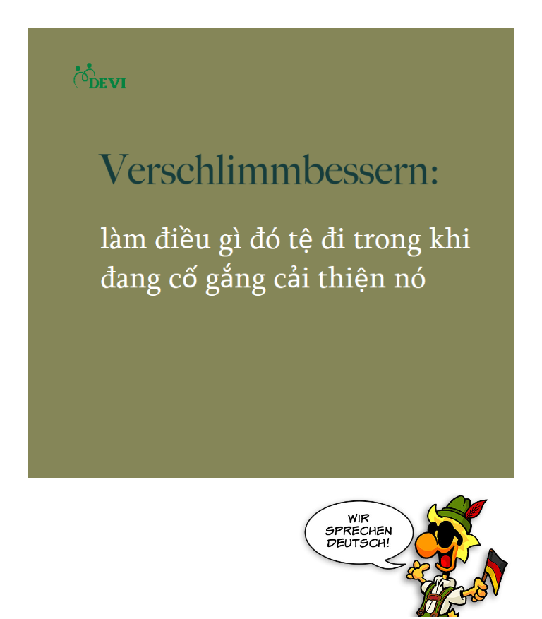 17 từ tiếng Đức kì lạ mà bạn không tin là có tồn tại