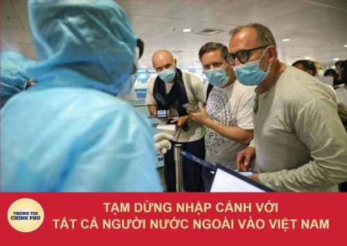 Việc tạm dừng nhập cảnh áp dụng từ 0 giờ ngày 22/2/2020